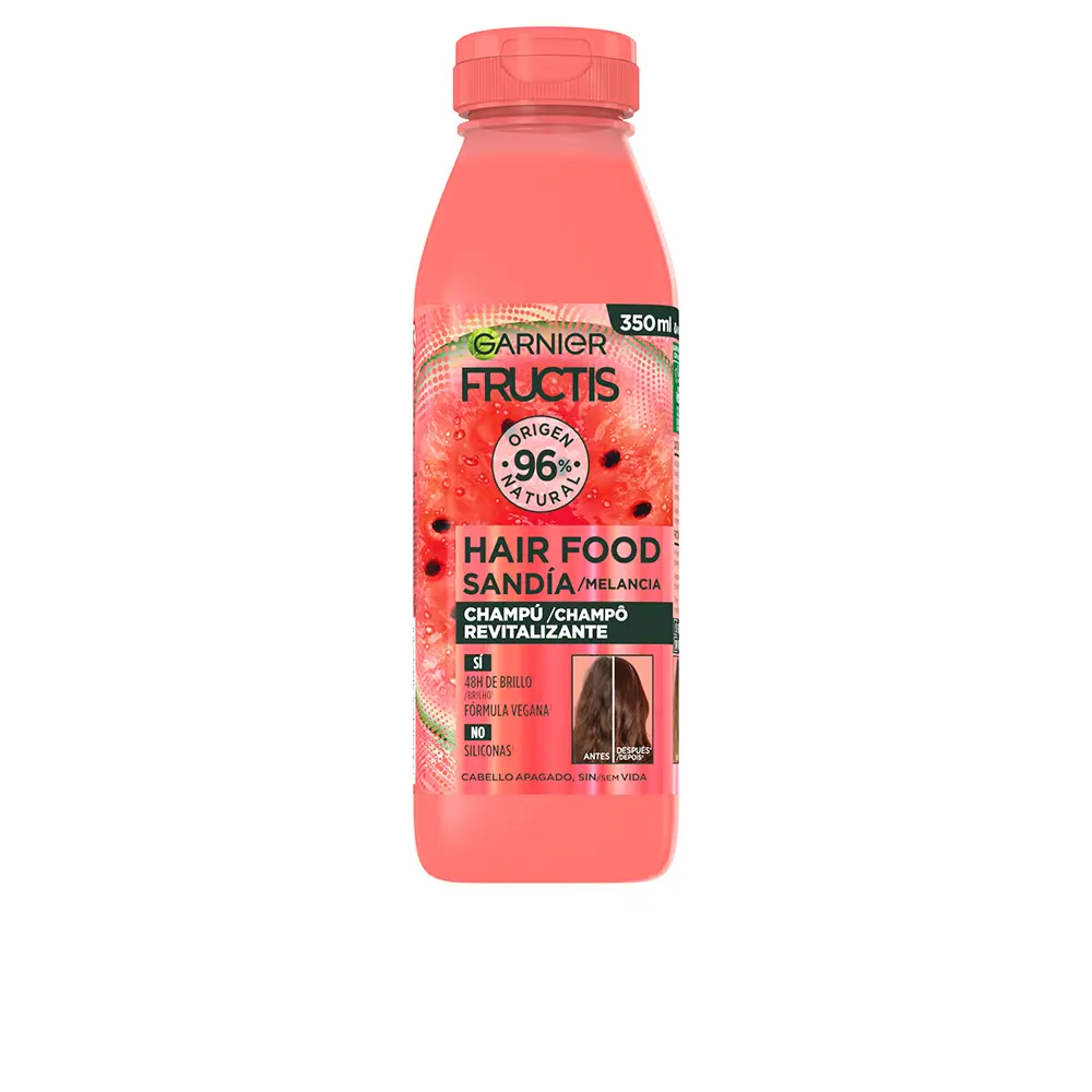 

Шампунь Fructis hair food sandía champú revitalizante Garnier, 350 мл.