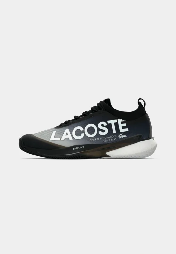 Кроссовки для тенниса ag lt25 lite для любых поверхностей Lacoste Sport, Black/White — фото 2