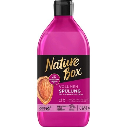 

Nature Box Кондиционер для объема с миндальным маслом 385 мл