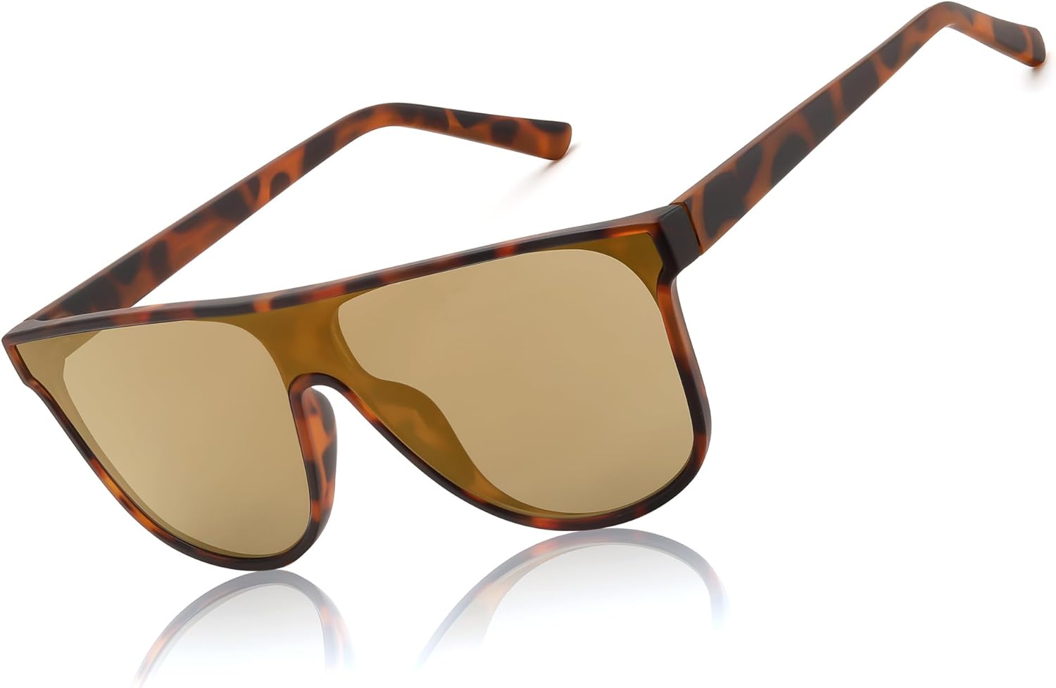 

Солнцезащитные очки FEISEDY с плоской верхней частью для женщин и мужчин, модные солнцезащитные очки в квадратной оправе, дизайнерские очки с защитой от УФ-излучения UV 400, B0170, Leopard Flame & Gold Lens