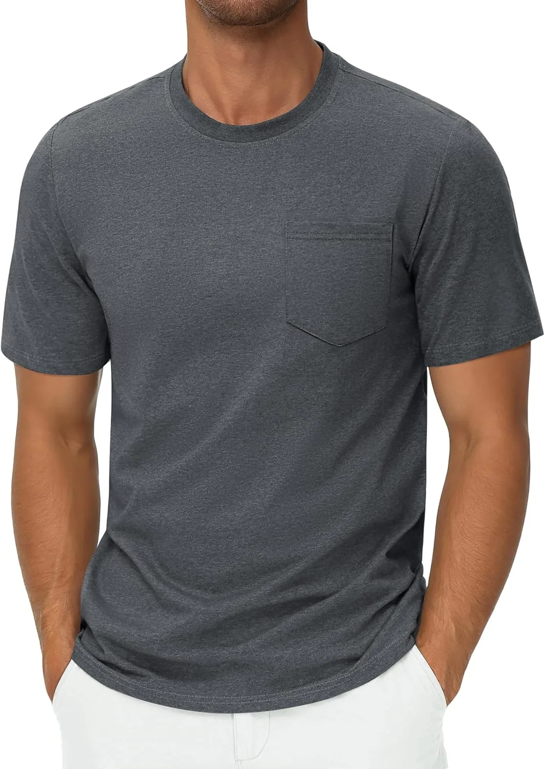 

Cotrasen мужская футболка с коротким рукавом и карманом