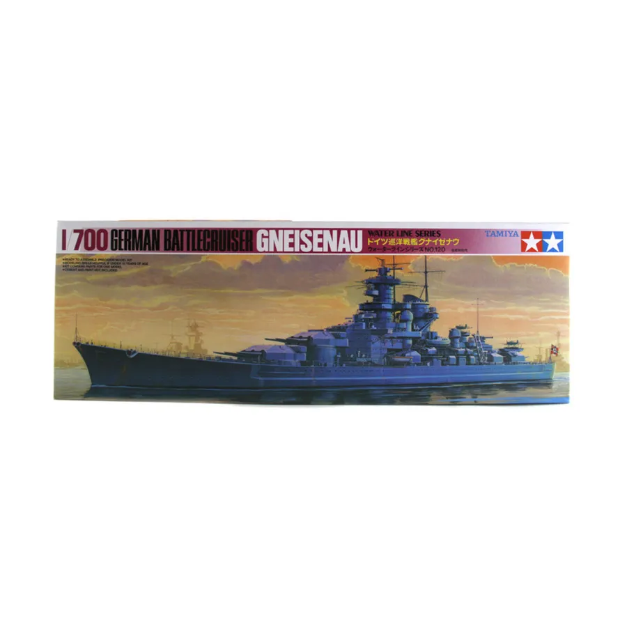 

Немецкий линейный крейсер - Гнейзенау, Water Line Series - 1/700 Scale