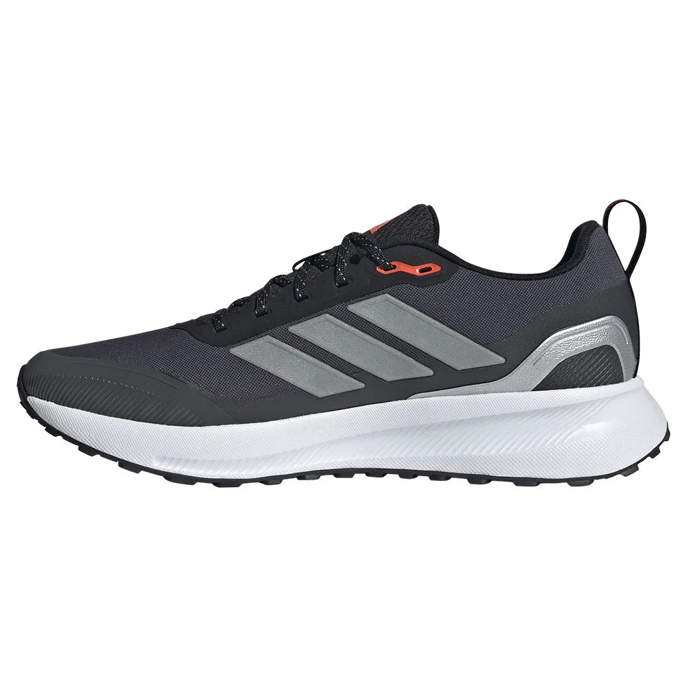 Кроссовки adidas Runfalcon 5 TR для бега по пересеченной местности, черные — фото 3