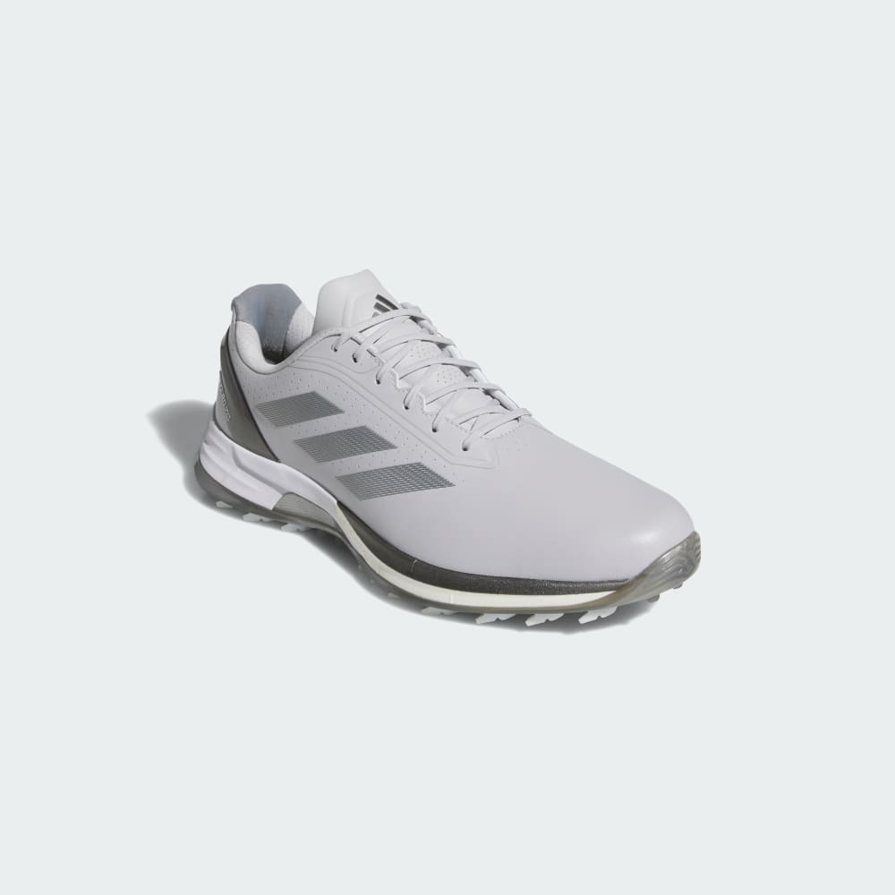 Кроссовки Adidas Adizero ZG Spikeless Golf Shoes, цвет Light Solid Grey/Iron Metallic/Silver Metallic — фото 4
