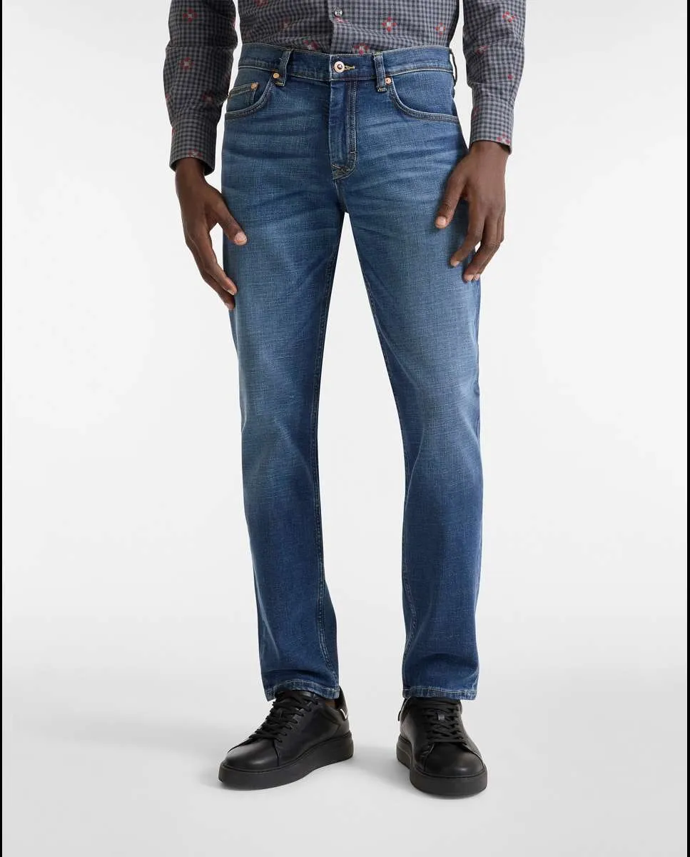 

Мужские прямые джинсы Harmont&Blaine, синий