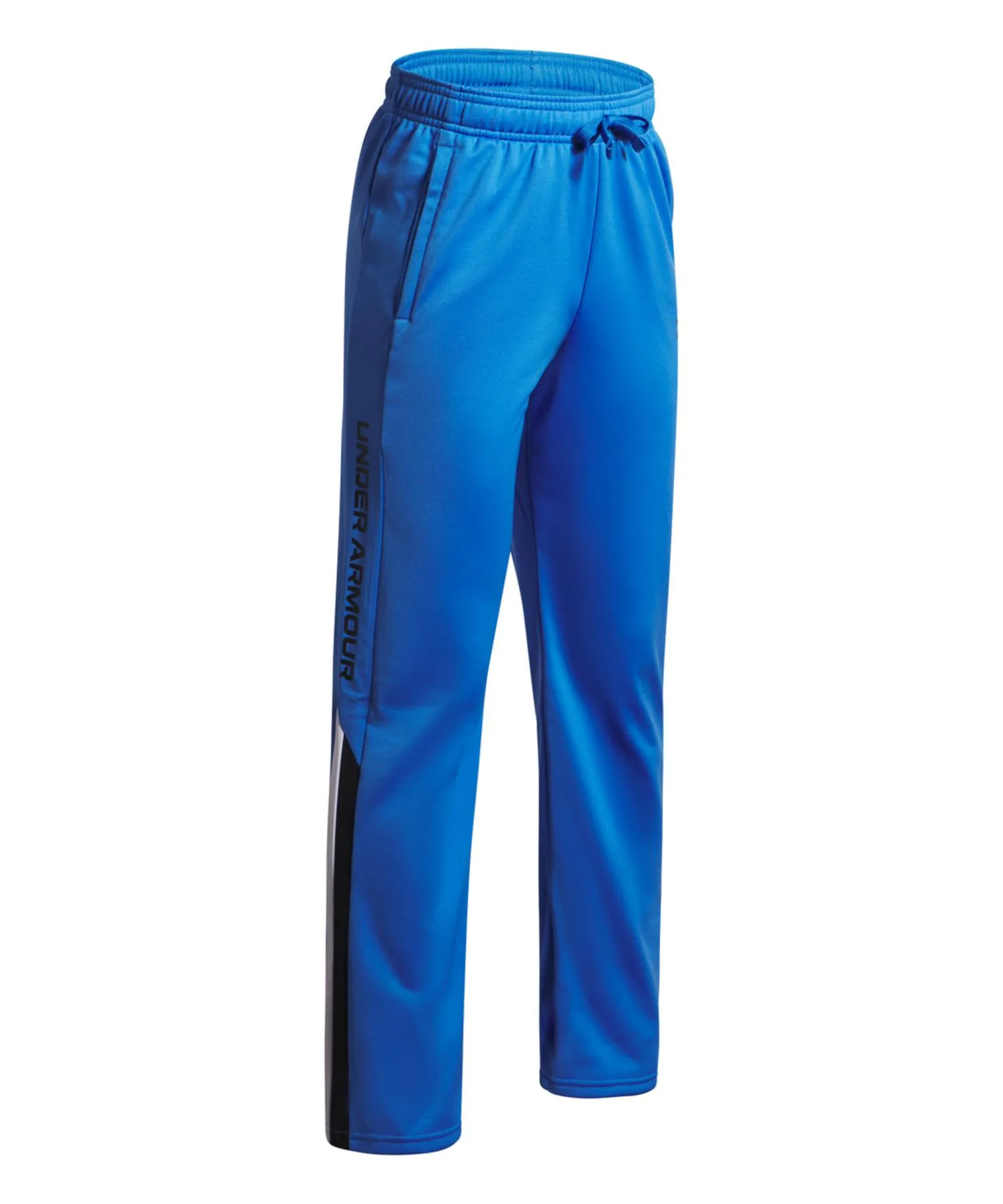Детские штаны для тренировок из быстросохнущего материала UNDER ARMOUR UA BROLA 3.0 TAPERED синие — фото 3