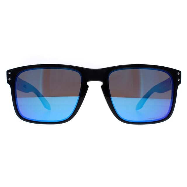 

Прямоугольные мужские черные чернила Prizm сапфир поляризованный Holbrook Oakley, черный