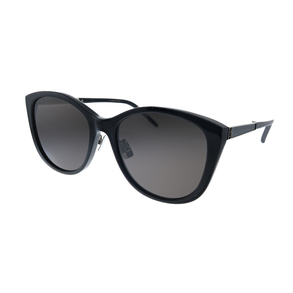

Saint Laurent SL M71/K 001 Женские солнцезащитные очки «кошачий глаз», черный