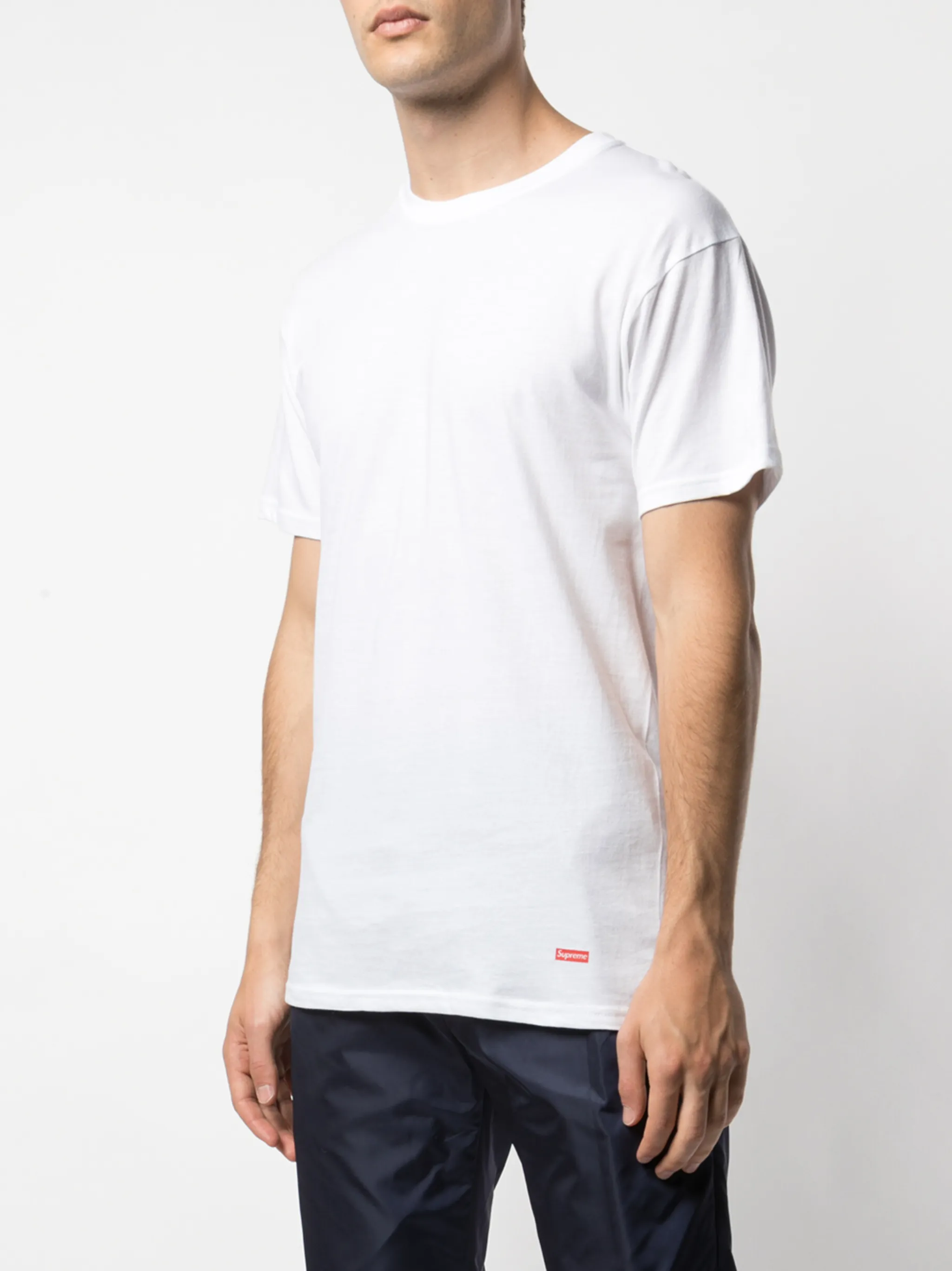 Комплект футболок Hanes Supreme, белый — фото 3