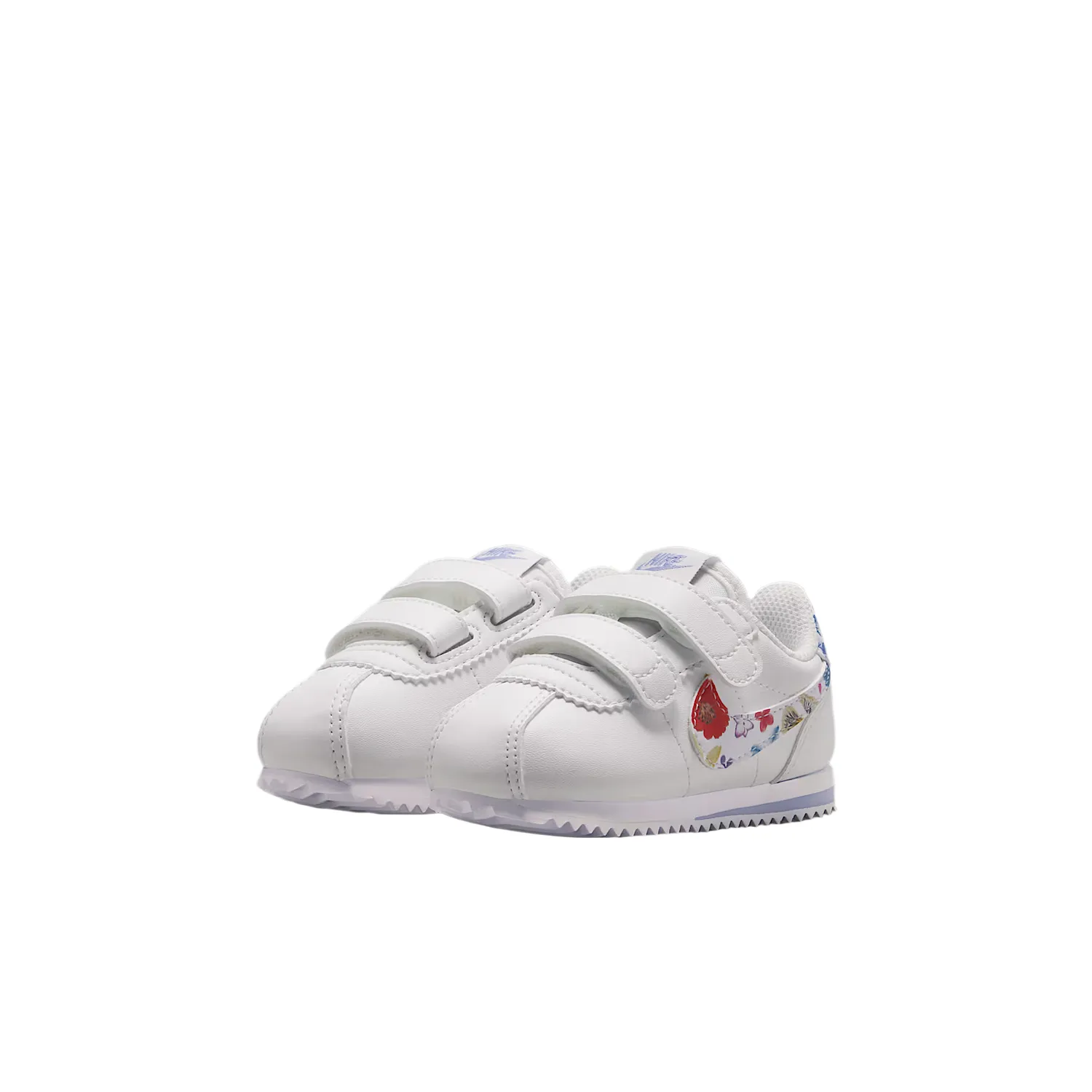 Кроссовки Cortez SE Low top для малышей Nike, Peak White/White/Light Mustard Green/Multicolor — фото 4