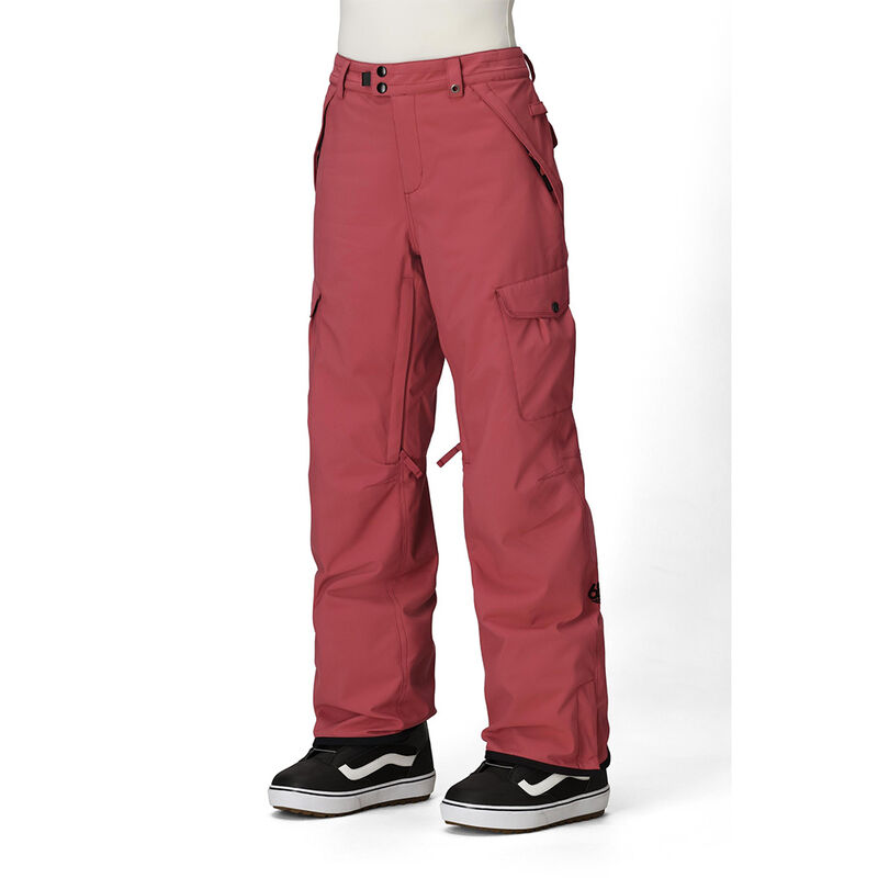 

Женские утепленные карго-штаны Aura 686, rosewood