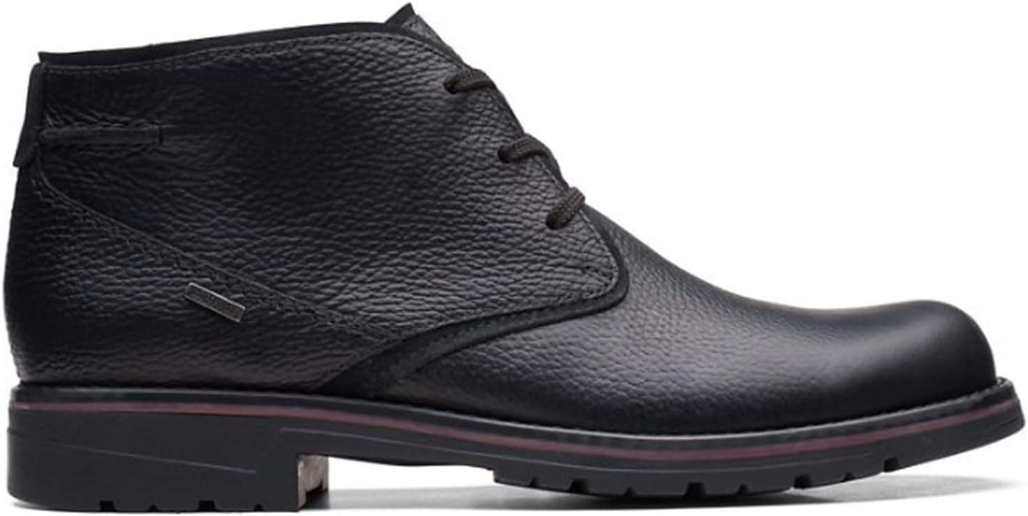Мужские водонепроницаемые ботинки Clarks Morris Peak, черный — фото 2