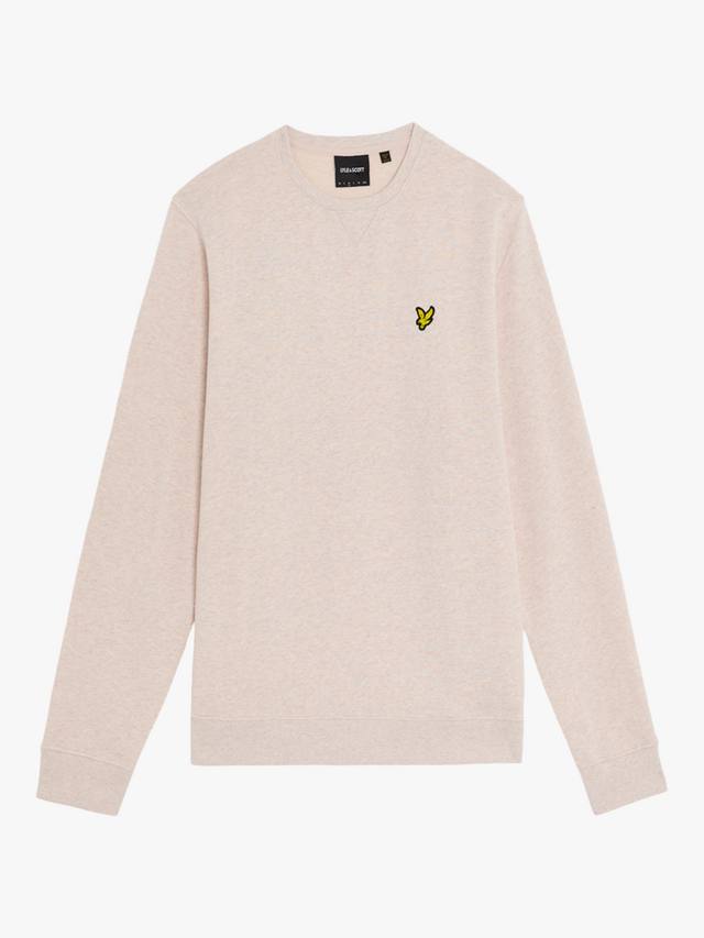 

Толстовка с воротником-хомут в меланжевом стиле Lyle & Scott, Taupe Marl