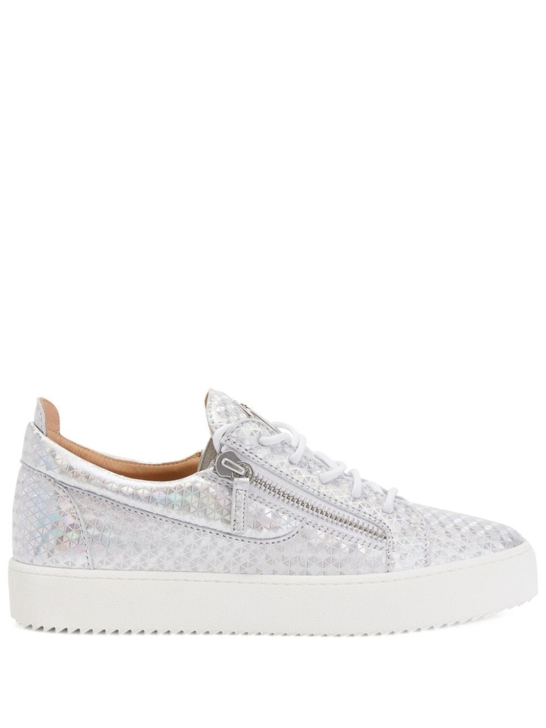 

Giuseppe Zanotti кеды Frankie Kaleido, серебристый
