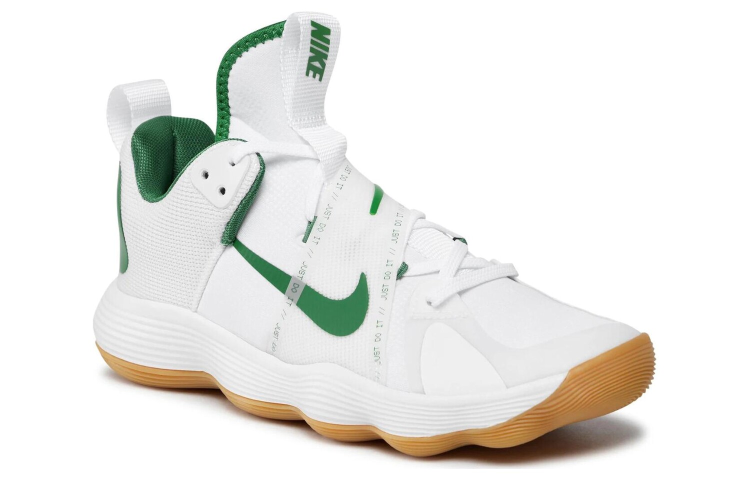 Кроссовки Nike React HyperSet Мужчины, White/Green — фото 2