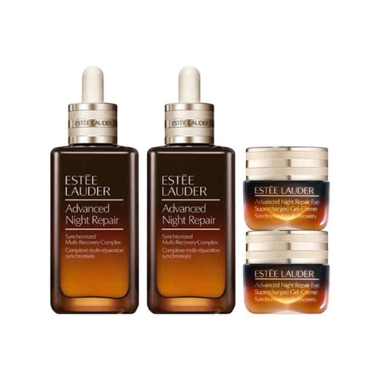 ESTEE LAUDER Yashilandai премиум набор сывороток little brown bottle для ухода за кожей, увлажняющий, подтягивающий, 100мл*2+15мл*2 — фото 3