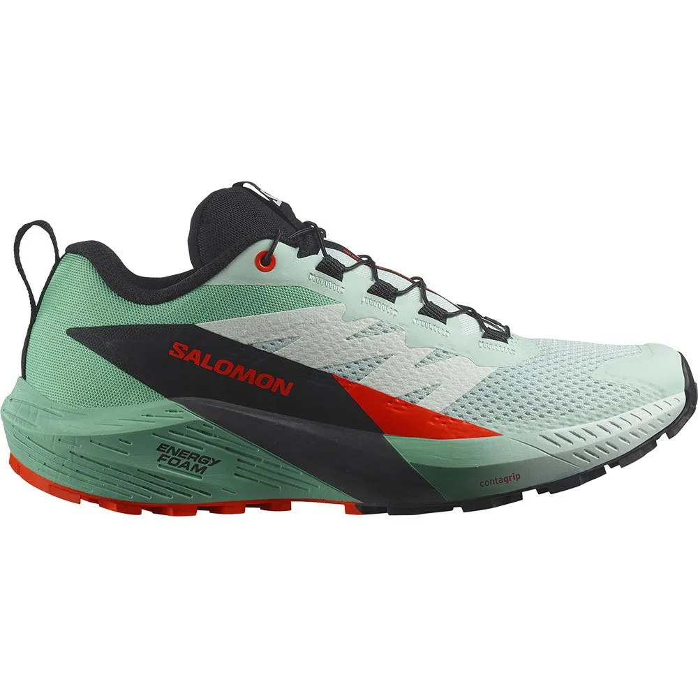 

Походные беговые кроссовки Salomon Sense Ride 5, зеленый