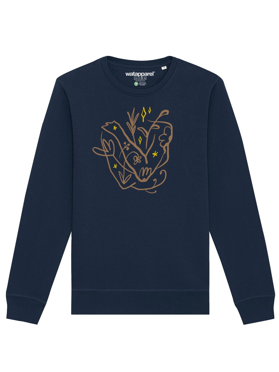 

Толстовка Watapparel Self Love, темно-синий