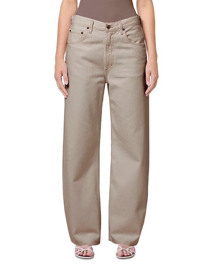 

Джинсы Low Curve Mid Rise в цвете Cholla AGOLDE, зеленый