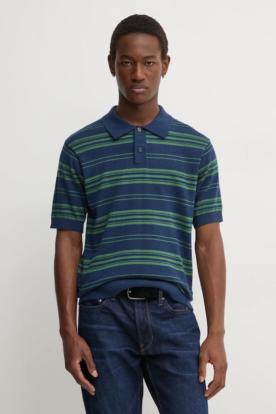 

Хлопковая поло Levi'S, темно-синий
