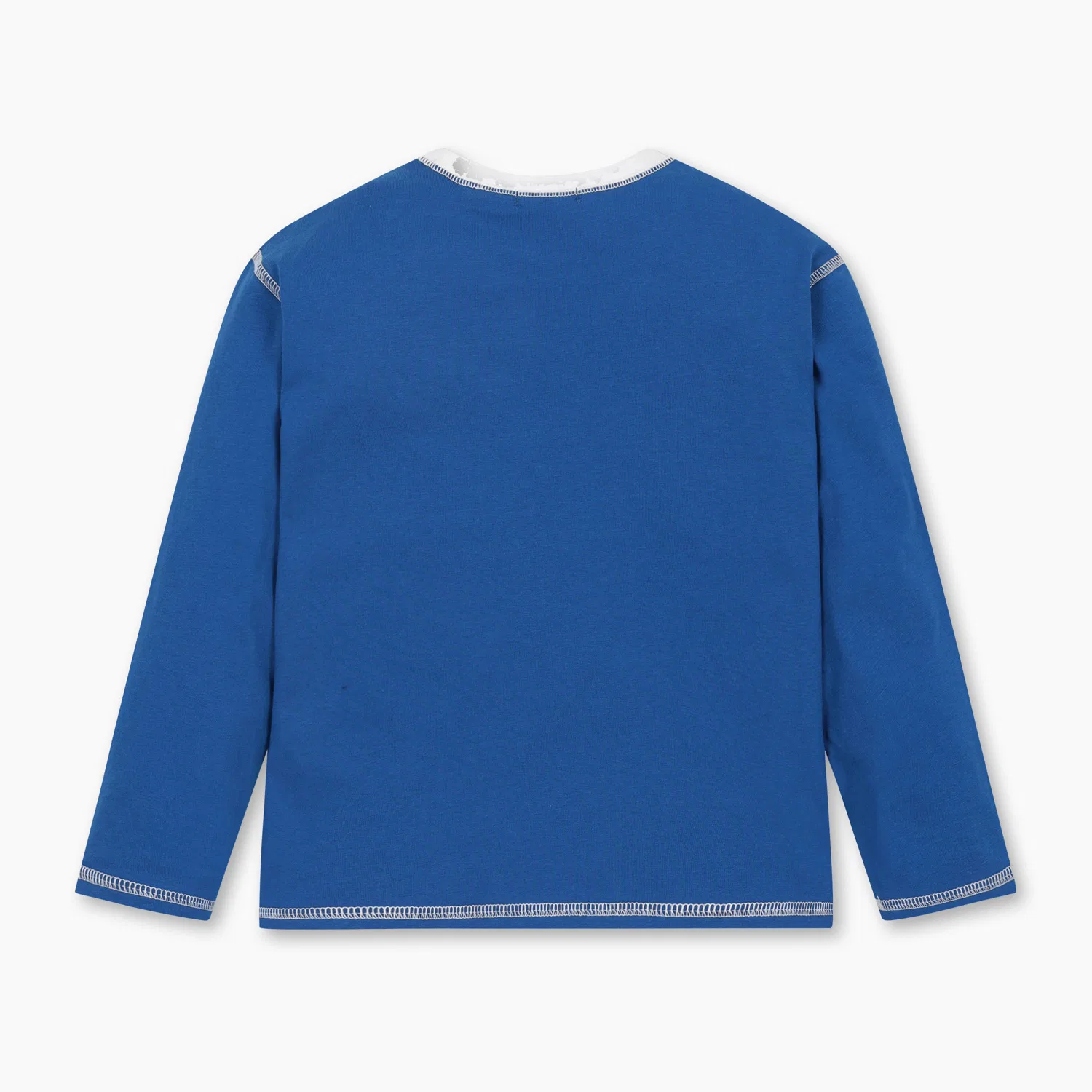Детская футболка с принтом щенка синяя от Benetton Kids — фото 2