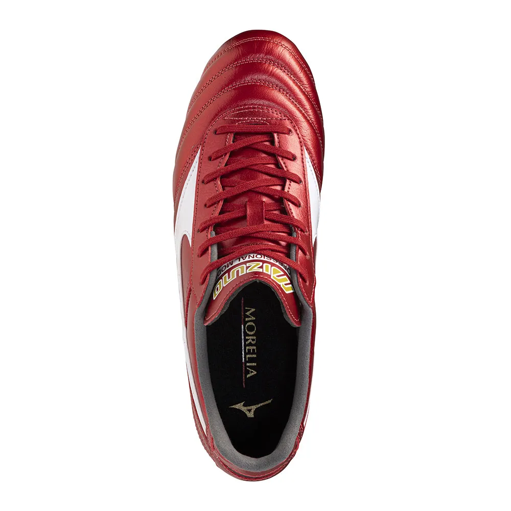 Футбольные бутсы Mizuno Morelia II Pro, красный — фото 4