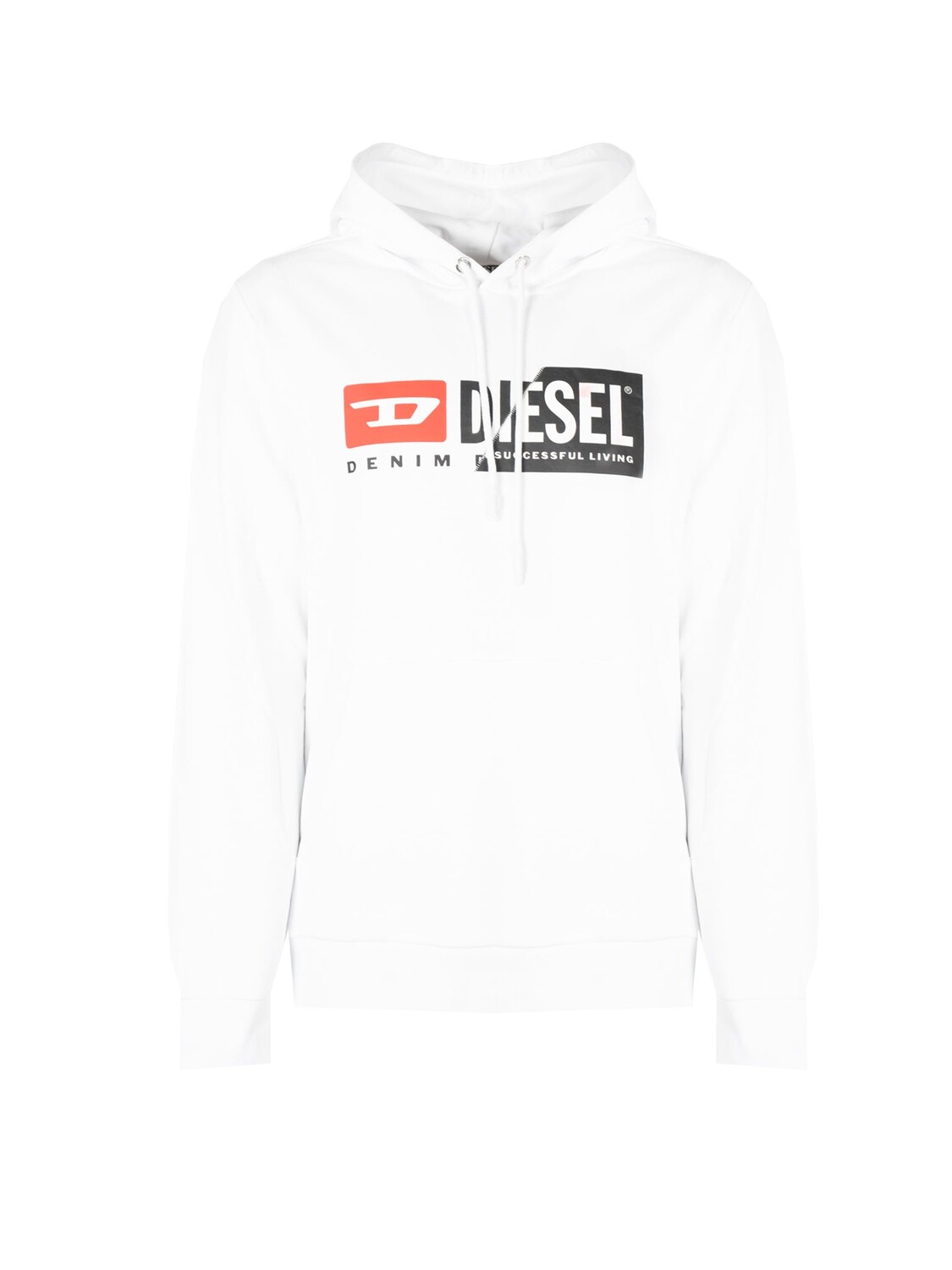 

Толстовка с гирком Diesel, белый