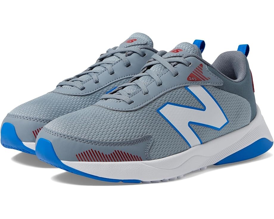 

Кроссовки New Balance Kids Dynasoft 545, цвет Steel/Team Red