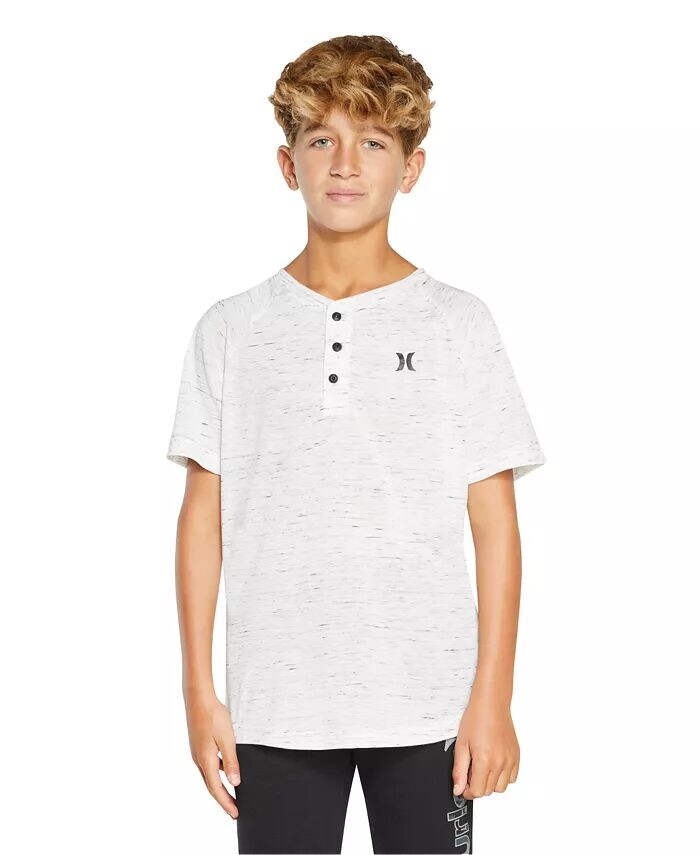 

Футболка Big Boys Cloud Slub Henley Hurley, черный