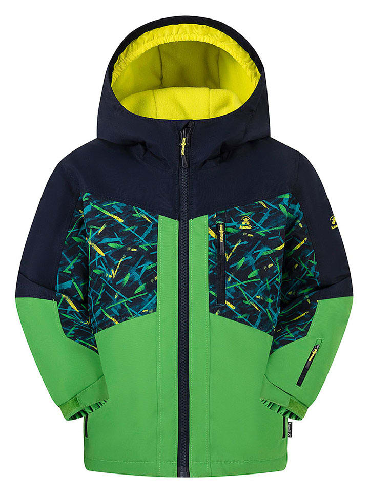

Зимняя куртка "Бруно" зеленого цвета Kamik