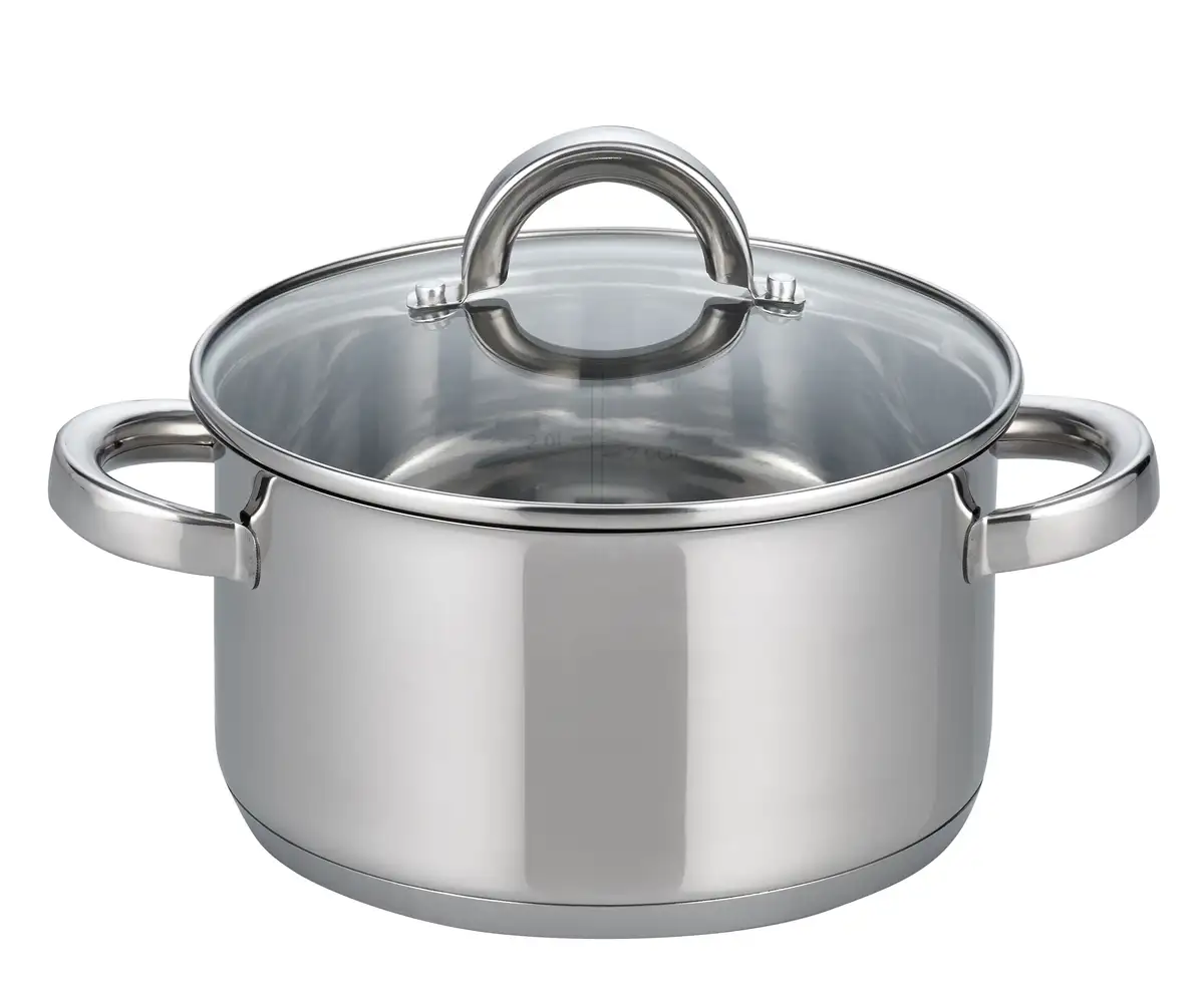 

Кастрюля Elo Basic "Опал", нержавеющая сталь 18/8, (1 шт.), индукционная Elo - Basic Ø 16 см, цвет edelstahlfarben