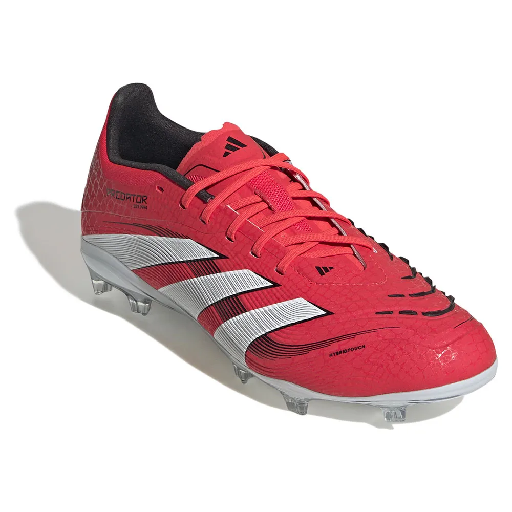 Футбольные бутсы adidas Predator Elite FG kids, красный — фото 4