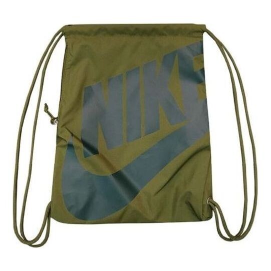 

Сумка heritage gym sack drawstring backpack 'olivegreen' Nike, зеленый