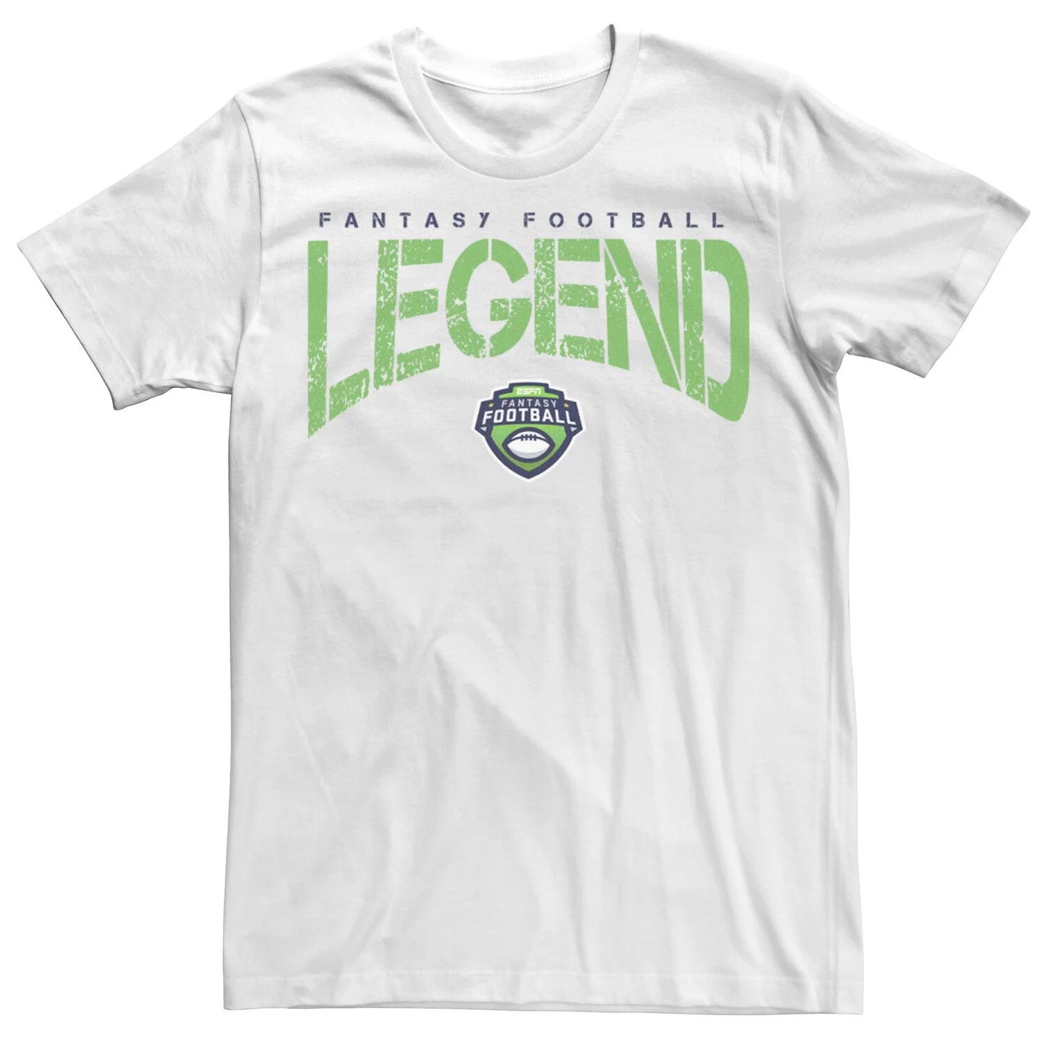 

Мужская футболка ESPN Fantasy Football Legend с текстом Licensed Character