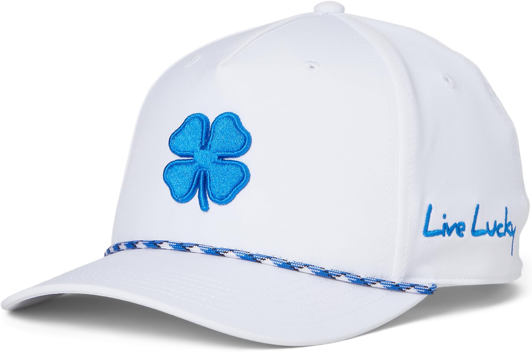 

Бейсболка Black Clover Classic Rope 1 Adjustable Hat, цвет White Hat/3d Royal Clover