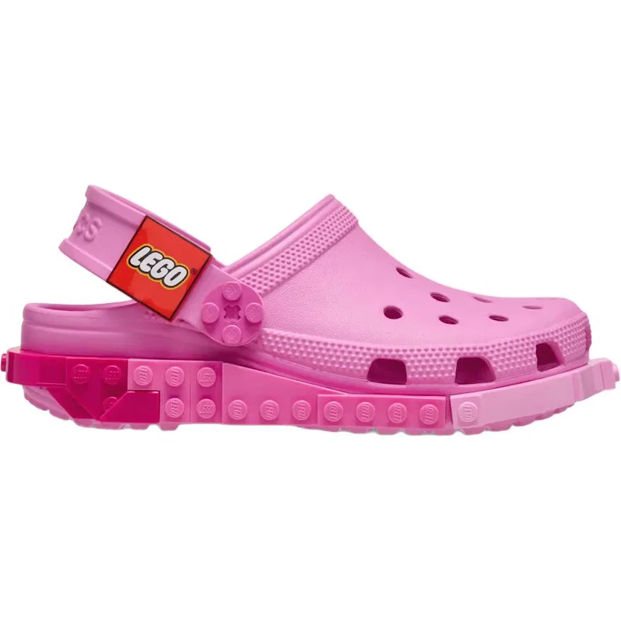 Детские сабо Crocs Kids' Clogs розовые — фото 3