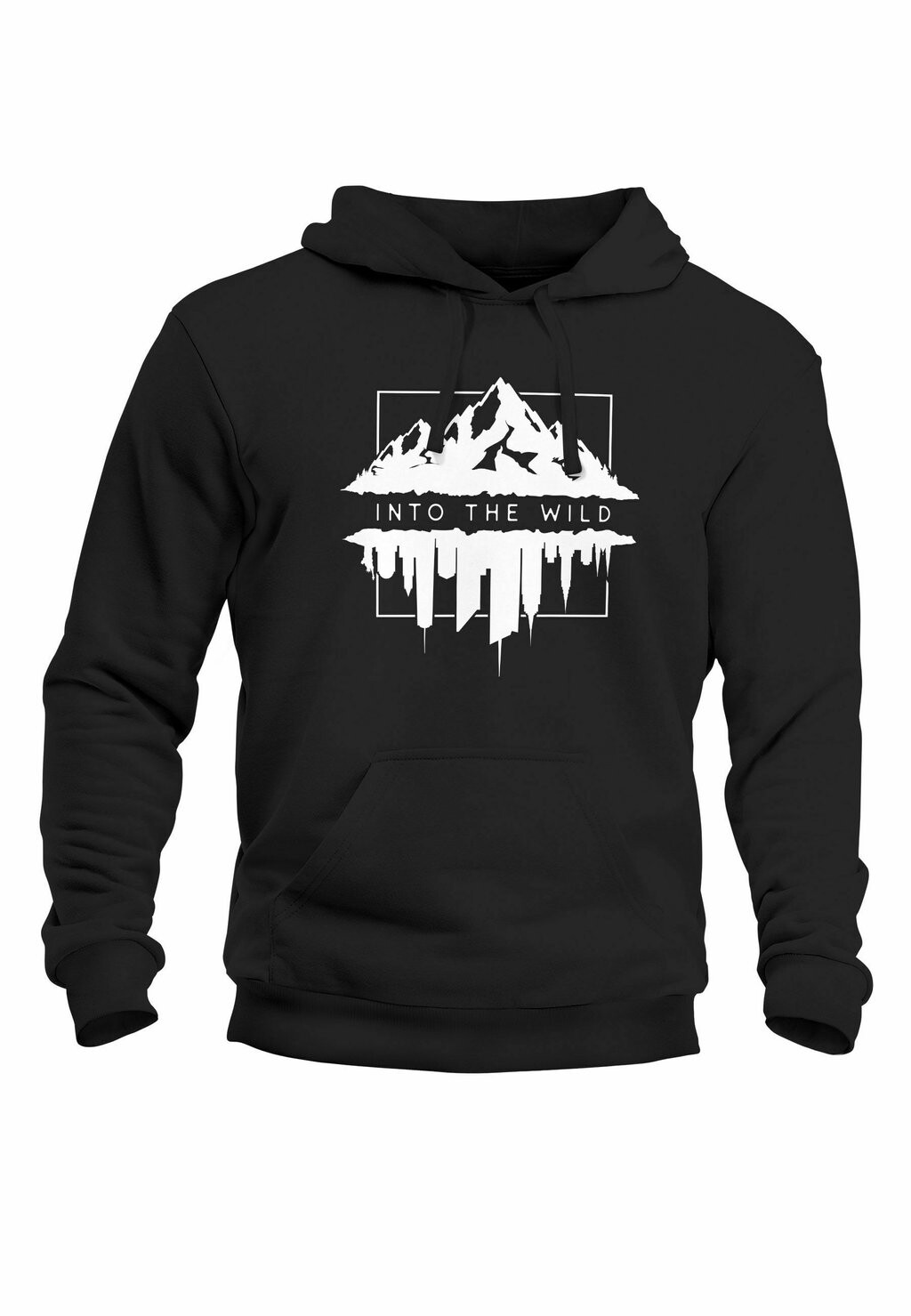 

Толстовка с капюшоном INTO THE WILD BERGE SKYLINE Neverless, черный