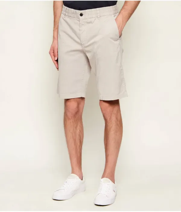 Шорты DS-1-S tapered fit Boss Orange, бежевый — фото 4