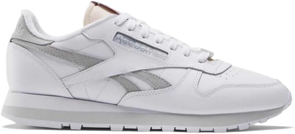 

Кроссовки Reebok Unisex-Adult Classic Leather, Ftwwht Pugry3 Pugry2