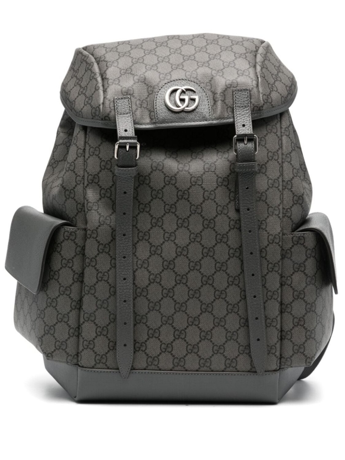 

Gucci рюкзак Ophidia среднего размера, серый