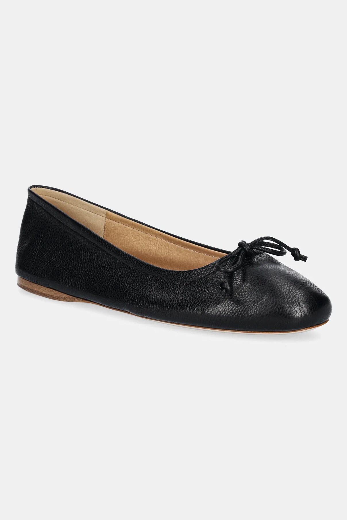 Кожаные балетки JW Anderson, черный