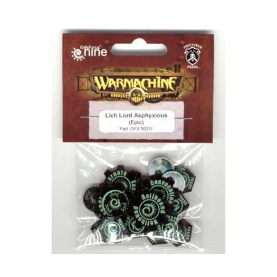 

Лорд-лич, удушающий, Warmachine - Warcaster Token Sets - Cryx (Gale Force Nine)