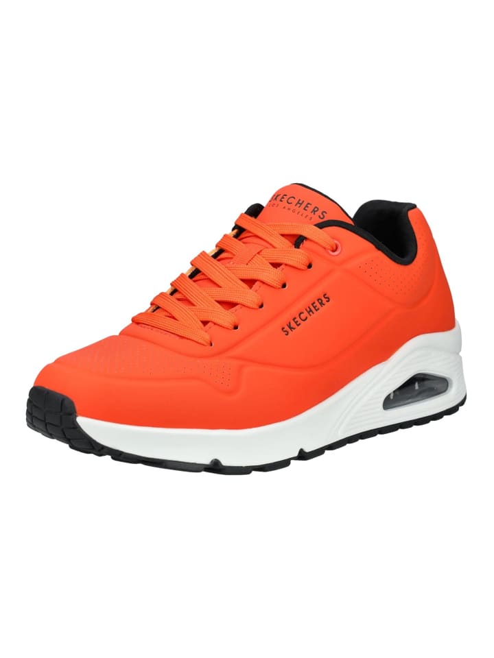 

Кроссовки на шнуровке Skechers, оранжевый
