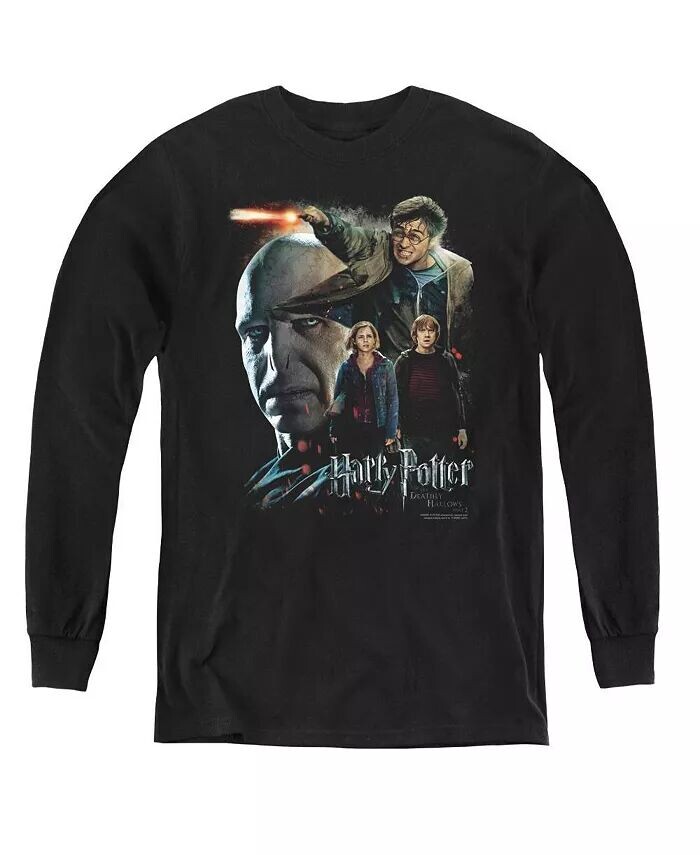 

Свитшот с длинным рукавом для юношей Final Fight Harry Potter, черный