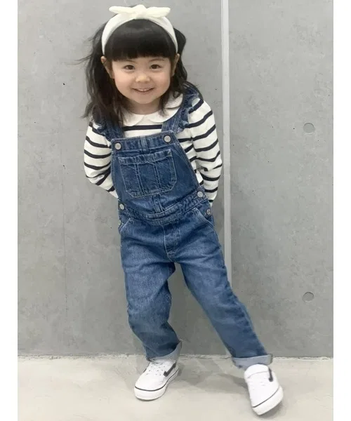 Комбинезон Babygap Washwell из джинсовой ткани — фото 4