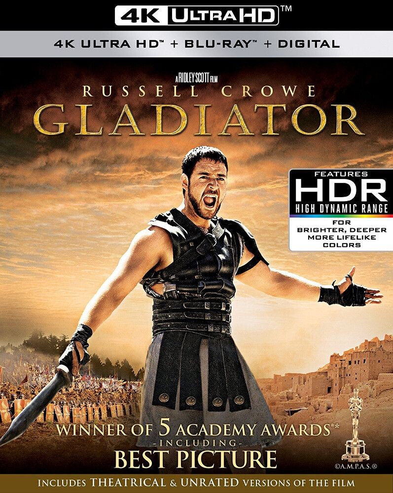 

Диск 4K UHD Gladiator [2000]