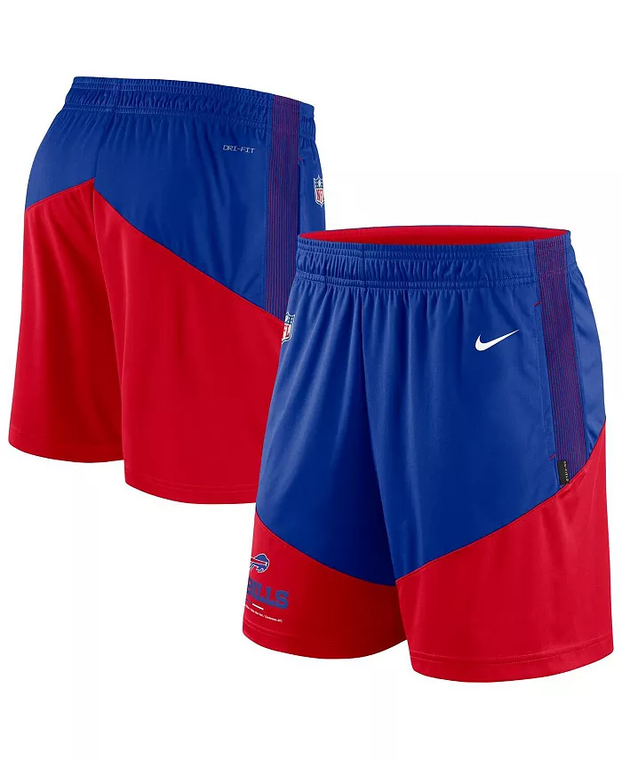 

Мужские шорты для тренировок Royal, Red Buffalo Bills Primary Lockup Performance Shorts Nike