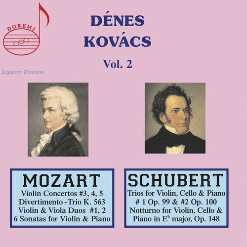 

CD диск Mozart / Kovacs / Budapest Philharmonic Sym: Denes Kovacs 2