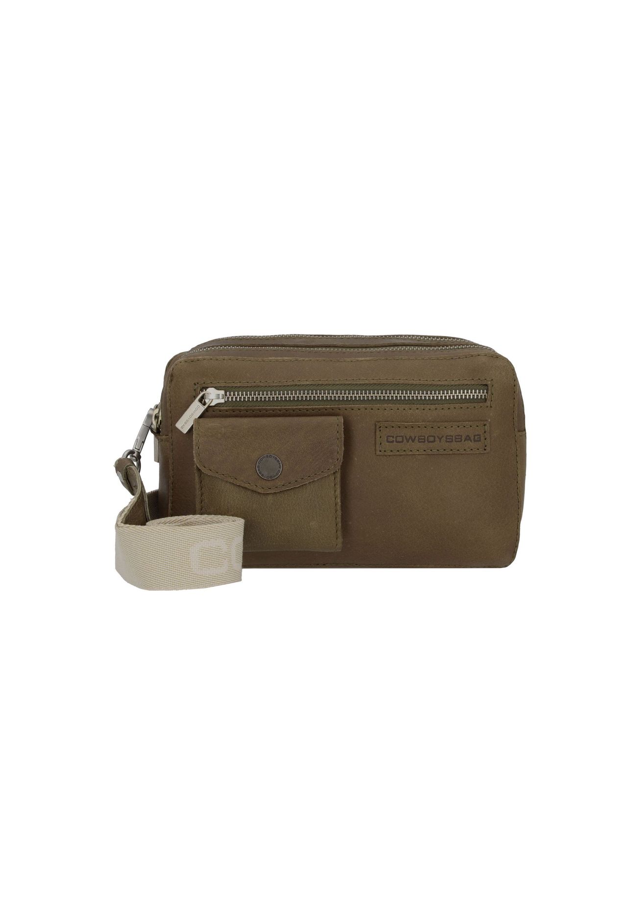 

Сумка через плечо Franklin кожаная 22 см COWBOYSBAG, цвет Camouflage Green