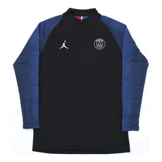 

Толстовка Air Jordan 19-20 Paris Saint germain Strike Drill Training Top 'Dark blue', синий